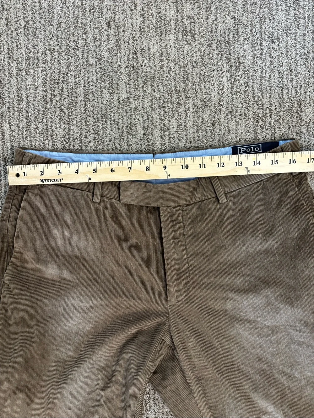 Men's Vintage Polo Ralph Lauren Preppy Fit Corduroy Pants size 33/32
